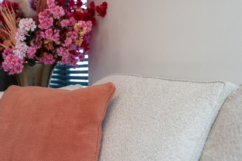 -KU-0070 - Kussen Teddy Pink 50x50 (Pink)