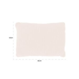 -KU-0073 - Kussen Teddy White 40x60 (White)