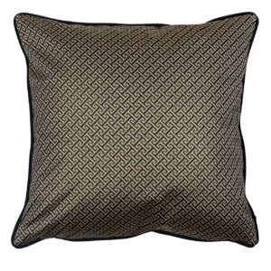 -KU-0082 - Kussen Joey 50x50 (Donna-21056-Geo Classic Big 9999 Black)