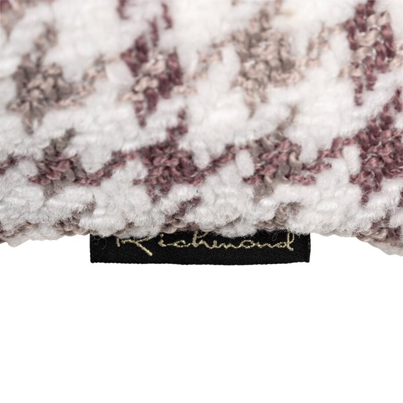 -KU-0087 - Kussen Juno rose 50x50 (Peacock 1670 rosewood)