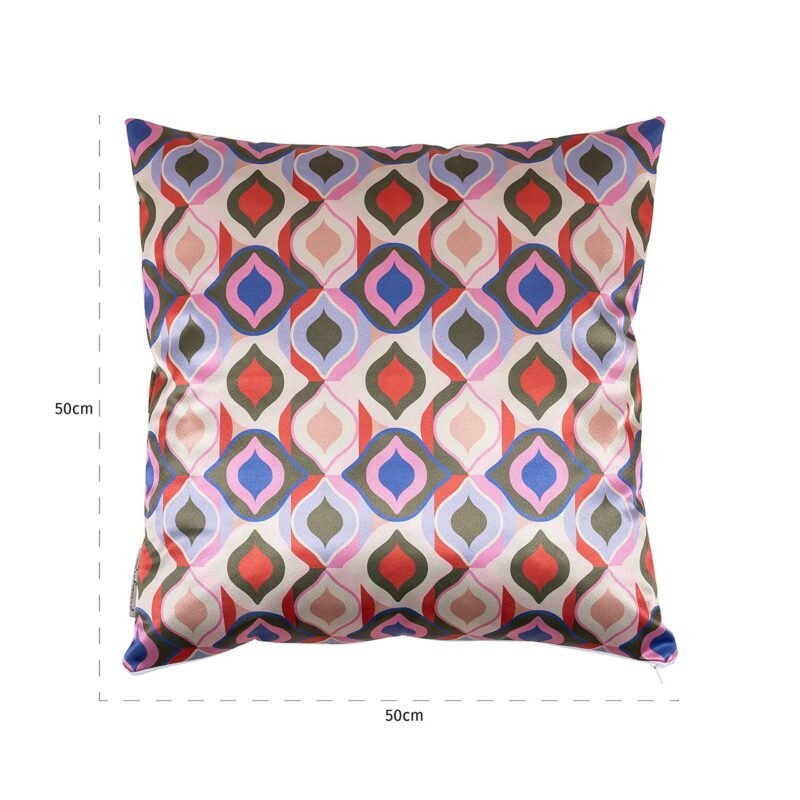 -KU-0091 - Kussen Mayra 50x50 (Monaco DSN 23047 Freedom 30 - 3011 Coral)