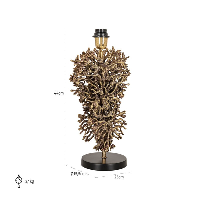 -LB-0140 - Tafellamp Jessey (Brushed Gold)