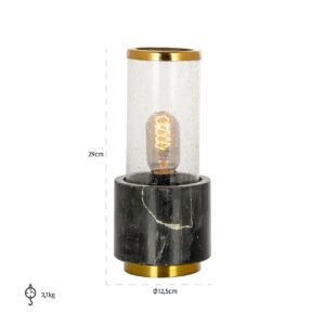 -LB-0175 - Tafellamp Conan (Black/gold)