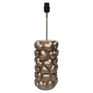 -LB-0183 - Tafellamp Nancy hearts (Gold)