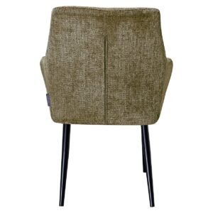 S4472 STONE CHENILLE - Eetkamerstoel Chrissy stone chenille (Niagara 104 Stone Chenille)