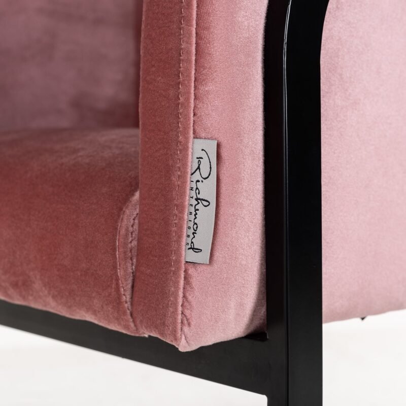 S4542 BLUSH VELVET - Stoel Chiara blush velvet (Genova 706  Blush)