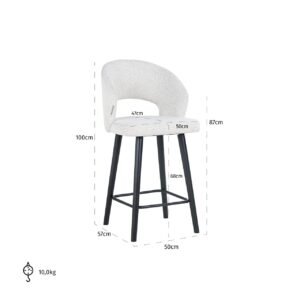 S4561 SP - Counterstoel Savoy