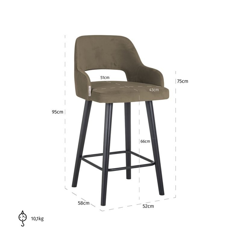 S4588 SP - Counterstoel Antony
