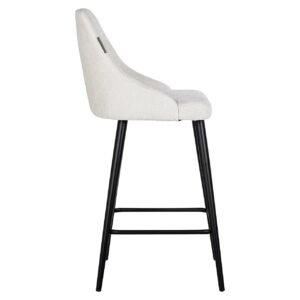 S4700 WHITE UNICORN - Counter stoel Brooke white unicorn (set van 2) (Unicorn 02 white)