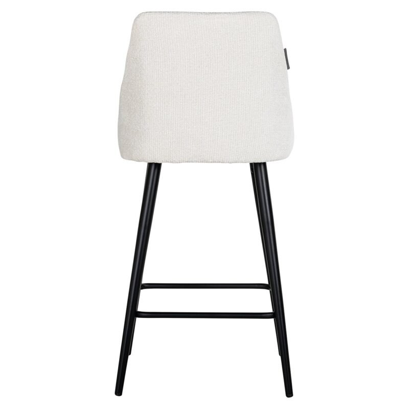 S4700 WHITE UNICORN - Counter stoel Brooke white unicorn (set van 2) (Unicorn 02 white)