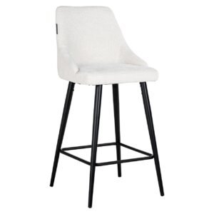 S4700 WHITE UNICORN - Counter stoel Brooke white unicorn (set van 2) (Unicorn 02 white)