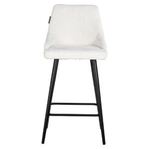 S4700 WHITE UNICORN - Counter stoel Brooke white unicorn (set van 2) (Unicorn 02 white)