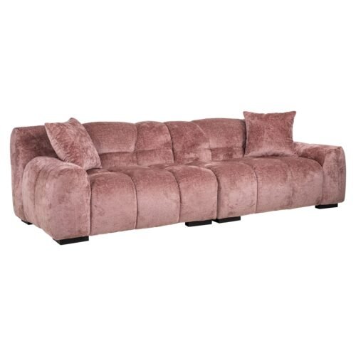 S4727 ROSE CHENILLE - Bank Charelle rose chenille (Bergen 705 rose chenille)