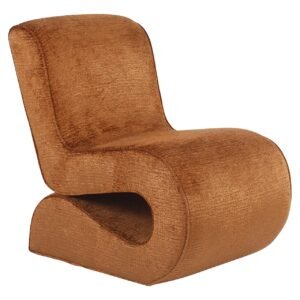 S4732 COGNAC FUSION - Fauteuil Frankie cognac fusion (Fusion cognac 28)