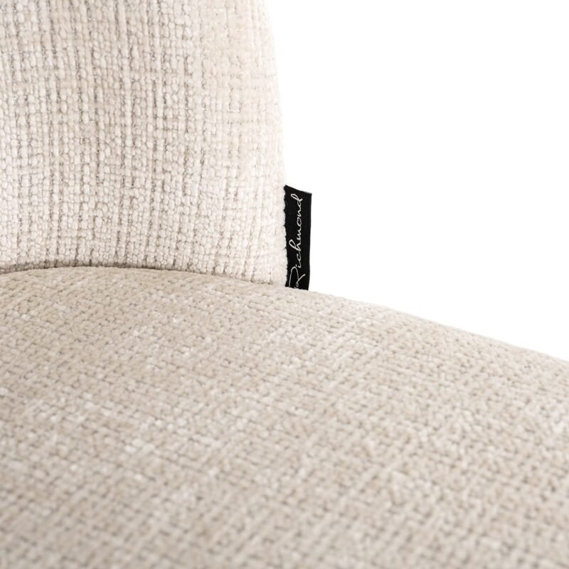 S4750 FR BEIGE CHENILLE - Stoel Elvi beige chenille fire retardant (Niagara 902 beige Chenille)