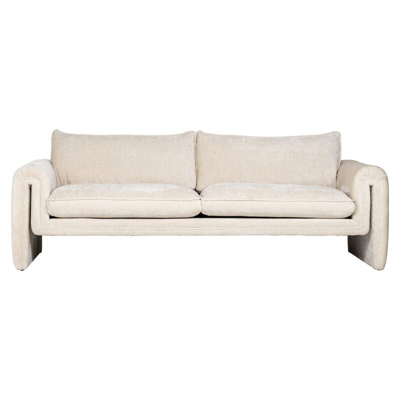 S5143 WHITE CHENILLE - Bank Sandro white chenille (Bergen 900 white chenille)