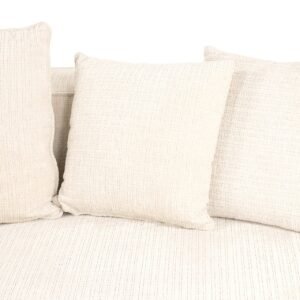 S5148 BEIGE CHENILLE - Hoekbank Lusso beige chenille (Niagara 902 beige Chenille)