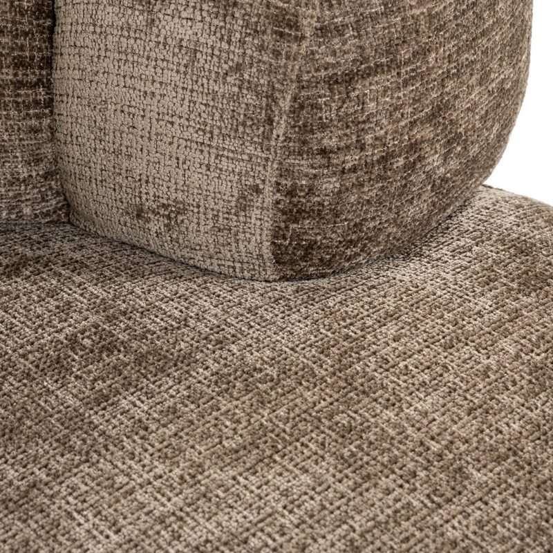 S5159 FR STONE CHENILLE - Fauteuil Penelope stone fire retardant (Niagara 104 Stone Chenille)