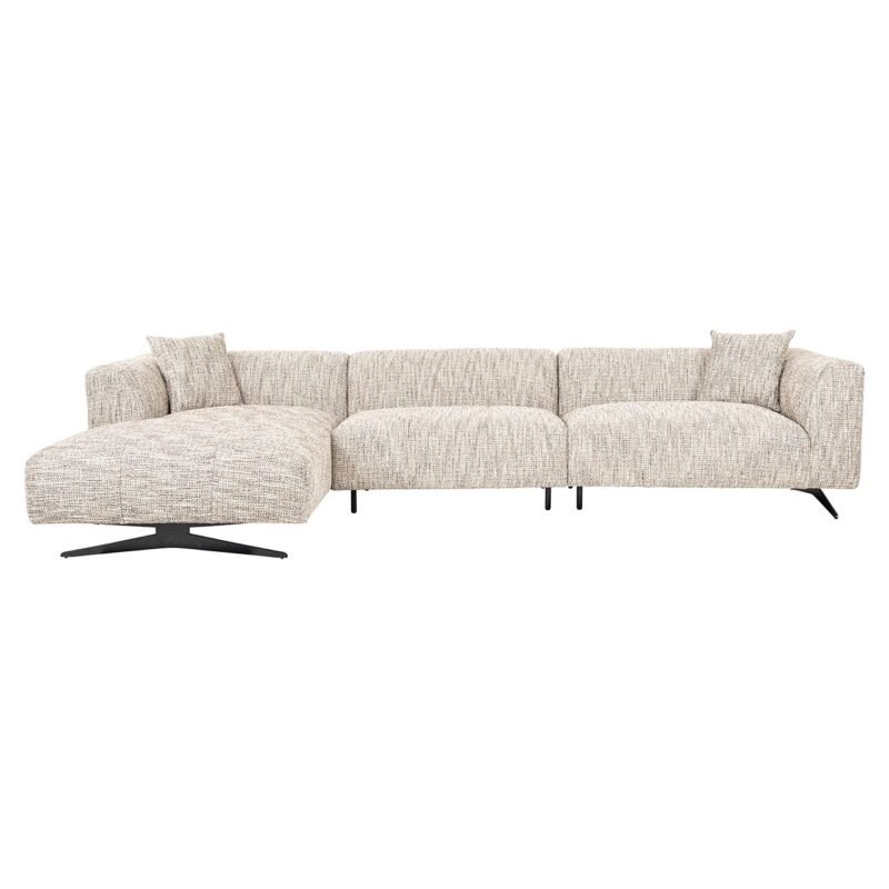 S5172 TRENDY NATURE - Bank Hoxton 3-zits + lounge links (Be Trendy 01 Nature)