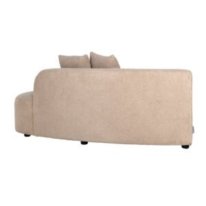 S5200-OTMR SAND FURRY - Bank Grayson ottoman rechts sand furry|links doorgestoffeerd (Himalaya 902 sand furry)