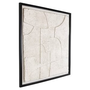 -WA-0023 - Wall art Phoebe off white (White)