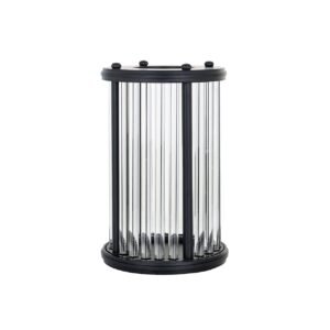 -WL-0110 - Windlicht Faey zwart groot (Black)