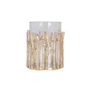 -WL-0126 - Windlicht Loretta klein (Gold)