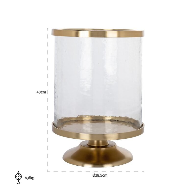 -WL-0141 - Windlicht Jaysin (Gold)