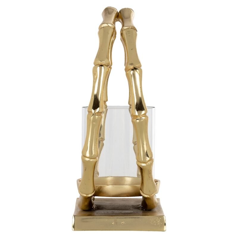 -WL-0143 - Windlicht Merlyn klein (Gold)