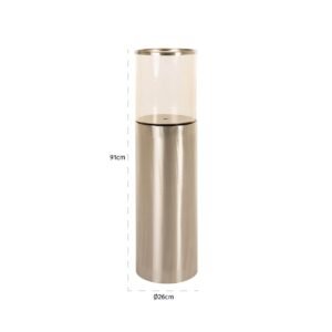 -WL-0150 - Windlicht Jona klein (Gold)