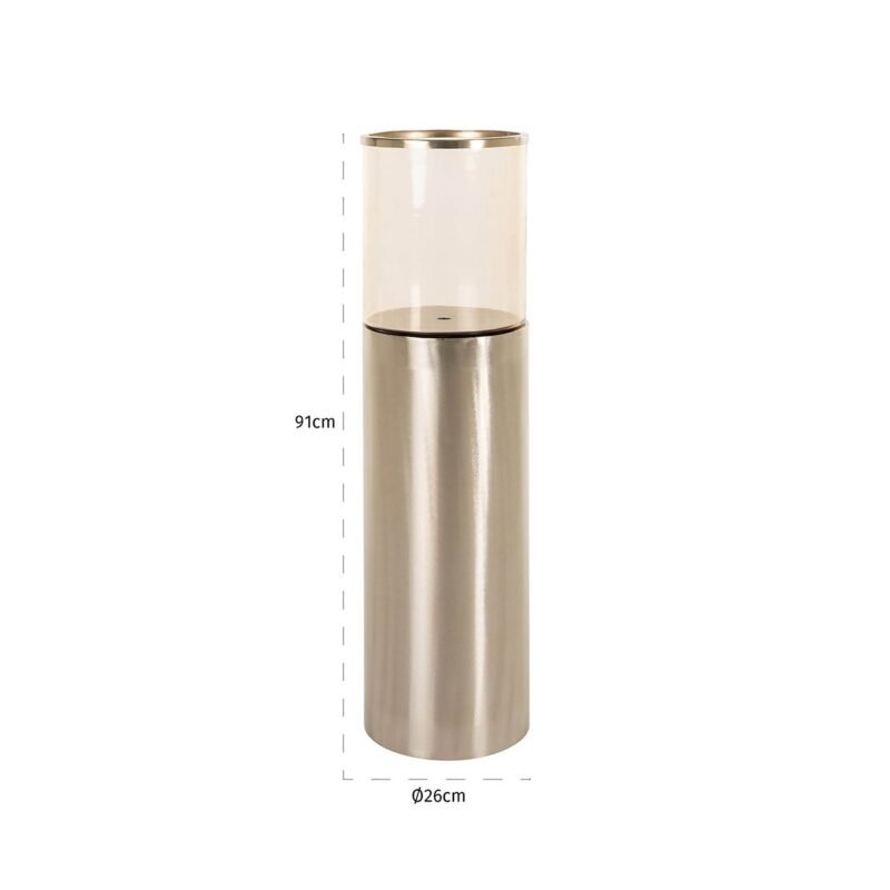 -WL-0150 - Windlicht Jona klein (Gold)